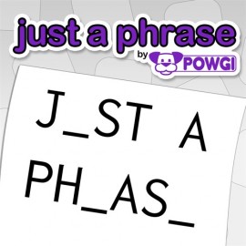  Just a Phrase by POWGI Xbox One & Series X|S 