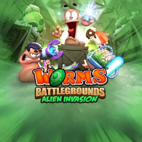 Alien Invasion - Worms Battlegrounds Xbox One & Series X|S (покупка на новый аккаунт)