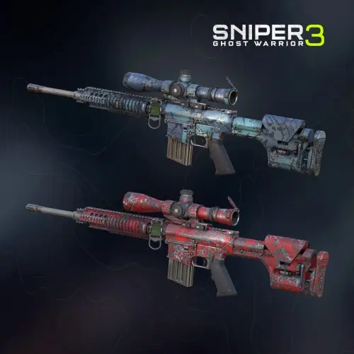 Weapon skins - Hexagon Ice & Death Pool - SNIPER Ghost Warrior 3 Xbox One & Series X|S (покупка на новый аккаунт)