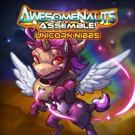 Облик — Unicorn Nibbs - Awesomenauts Assemble! Xbox One & Series X|S (покупка на новый аккаунт) (Турция)