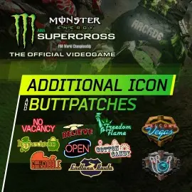Monster Energy Supercross - Additional Icons & Buttpatches - Monster Energy Supercross - The Official Videogame Xbox One & Series X|S (покупка на новый аккаунт)