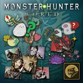 Комплект дополнительных наборов наклеек 2 - MONSTER HUNTER: WORLD Xbox One & Series X|S (покупка на новый аккаунт)