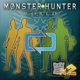 Талон изменения охотника: два талона - MONSTER HUNTER: WORLD Xbox One & Series X|S (покупка на новый аккаунт)
