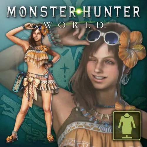 Солнечное парео проводника - MONSTER HUNTER: WORLD Xbox One & Series X|S (покупка на новый аккаунт)