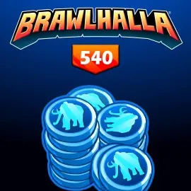 BRAWLHALLA - 540 MAMMOTH COINS Xbox One & Series X|S (покупка на новый аккаунт) (Турция)
