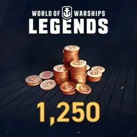 World of Warships: Legends - 1250 дублонов Xbox One & Series X|S (покупка на новый аккаунт) (Турция)
