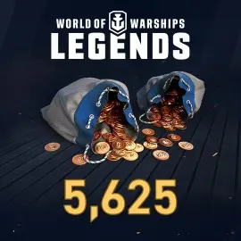 World of Warships: Legends - 5625 дублонов Xbox One & Series X|S (покупка на новый аккаунт) (Турция)
