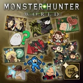 Monster Hunter: World - Complete Sticker Pack Xbox One & Series X|S (покупка на новый аккаунт) (Турция)