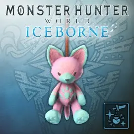 Кулон: розовый плюшевый котт - MONSTER HUNTER: WORLD Xbox One & Series X|S (покупка на новый аккаунт)