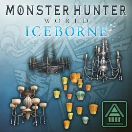 Украшение для комнаты MHW:I: Набор светильников - MONSTER HUNTER: WORLD Xbox One & Series X|S (покупка на новый аккаунт)