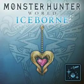 Кулон: сердце кулве из самоцв. роз - MONSTER HUNTER: WORLD Xbox One & Series X|S (покупка на новый аккаунт)