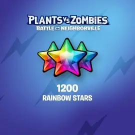 Plants vs. Zombies: Битва за Нейборвиль — 1 000 радужных звезд (+200 дополнительно) Xbox One & Series X|S (покупка на новый аккаунт) (Турция)