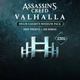 Assassin's Creed Вальгалла – средний набор кредитов Helix (2300) Xbox One & Series X|S (покупка на новый аккаунт) (Турция)