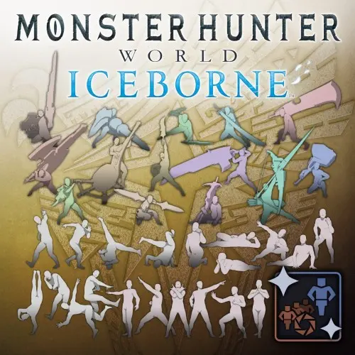 MHW:I - Полный набор жестов и поз - MONSTER HUNTER: WORLD Xbox One & Series X|S (покупка на новый аккаунт)