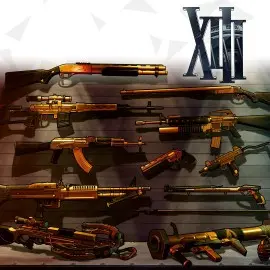 XIII Golden Weapons Skins Pack Xbox One & Series X|S (покупка на новый аккаунт) (Турция)