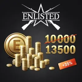 Enlisted - 10000 Золота + 3500 Бонус Xbox One & Series X|S (покупка на новый аккаунт) (Турция)