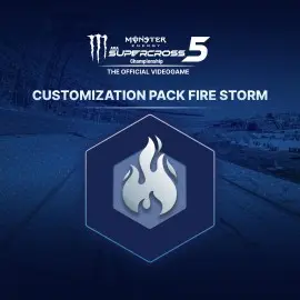 Monster Energy Supercross 5 - Customization Pack Fire Storm - Monster Energy Supercross - The Official Videogame 5 Xbox One & Series X|S (покупка на новый аккаунт)