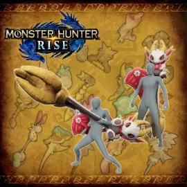 Набор многослойного оружия охотника «Набитые монстры» - Monster Hunter Rise Xbox One & Series X|S (покупка на новый аккаунт)