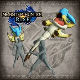 Многослойное оружие охотника «Набитый Тигрекс» (охотничий рог) - Monster Hunter Rise Xbox One & Series X|S (покупка на новый аккаунт)