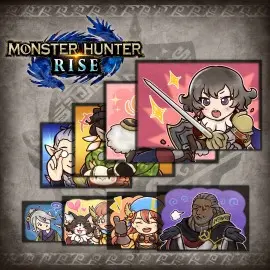 Набор стикеров «Особые стикеры 9» - Monster Hunter Rise Xbox One & Series X|S (покупка на новый аккаунт)