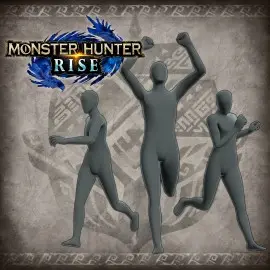 Набор поз «Погоня» - Monster Hunter Rise Xbox One & Series X|S (покупка на новый аккаунт)