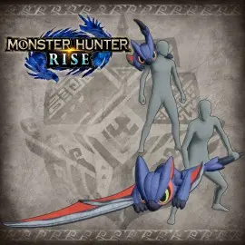Многослойное оружие охотника «Набитая Наргакуга» (бастард) - Monster Hunter Rise Xbox One & Series X|S (покупка на новый аккаунт)
