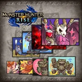Набор стикеров «Особые стикеры 10» - Monster Hunter Rise Xbox One & Series X|S (покупка на новый аккаунт)