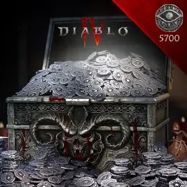 Diablo IV - 5700 Platinum: 5000 + 700 Platinum Bonus Xbox One & Series X|S (покупка на новый аккаунт) (Турция)