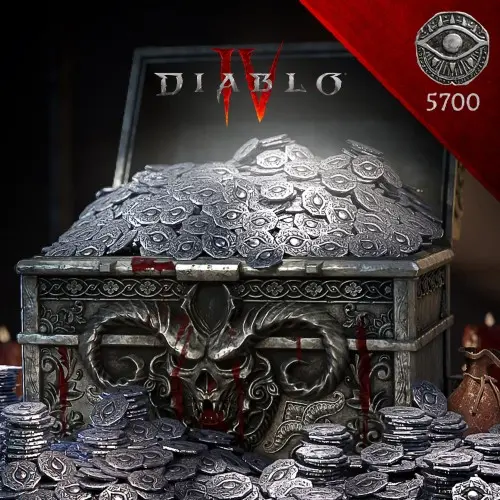 Diablo IV - 5700 Platinum: 5000 + 700 Platinum Bonus Xbox One & Series X|S (покупка на новый аккаунт) (Турция)
