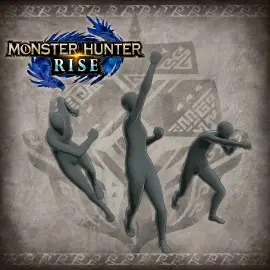Набор поз «Атака 2» - Monster Hunter Rise Xbox One & Series X|S (покупка на новый аккаунт)