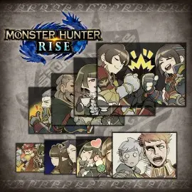 Набор стикеров «Особые стикеры 12» - Monster Hunter Rise Xbox One & Series X|S (покупка на новый аккаунт)