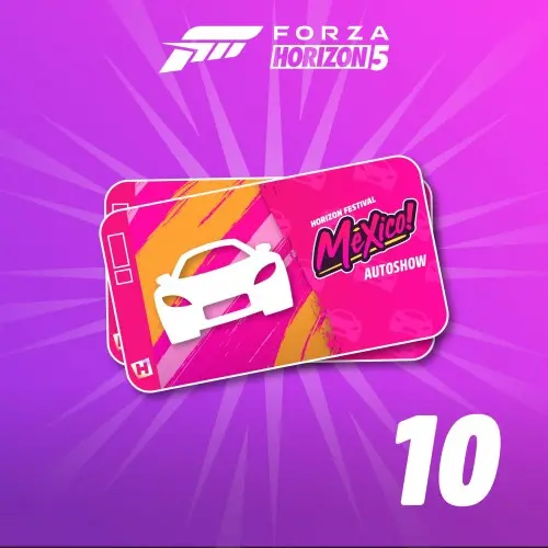 Car Vouchers (10) - Forza Horizon 5 Xbox One & Series X|S (покупка на новый аккаунт)