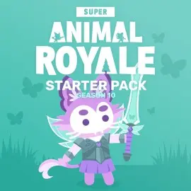 Super Animal Royale Starter Pack Season 10 Xbox One & Series X|S (покупка на новый аккаунт) (Турция)