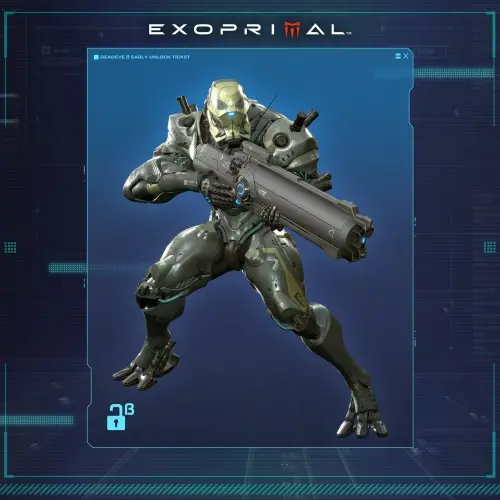 Deadeye β Early Unlock Ticket - Exoprimal Xbox One & Series X|S (покупка на новый аккаунт) (Турция)