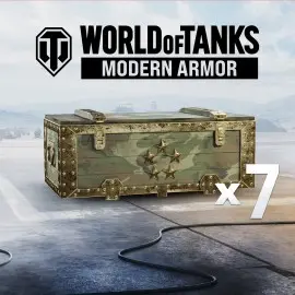 World of Tanks - 7 General War Chests Xbox One & Series X|S (покупка на новый аккаунт) (Турция)