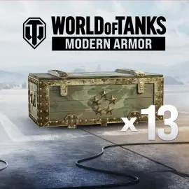 World of Tanks - 13 General War Chests Xbox One & Series X|S (покупка на новый аккаунт) (Турция)
