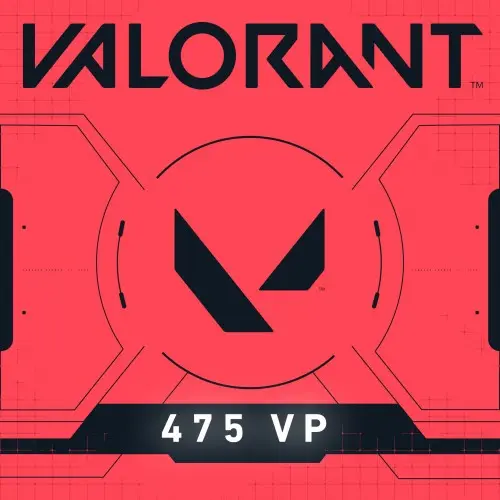 475 VALORANT Points Xbox One & Series X|S (покупка на новый аккаунт) (Турция)