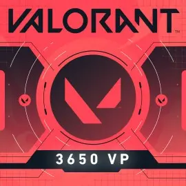 3650 VALORANT Points (325 Bonus + 3325) Xbox One & Series X|S (покупка на новый аккаунт) (Турция)