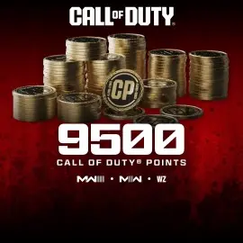 9,500 Modern Warfare III or Call of Duty: Warzone Points Xbox One & Series X|S (покупка на любой аккаунт) (США)
