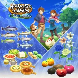 New Crops, Fish, and Recipes Pack - Harvest Moon: The Winds of Anthos Xbox One & Series X|S (покупка на любой аккаунт / ключ) (США)