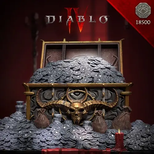 Diablo IV - 18500 Platinum: 15000 + 3500 Platinum Bonus Xbox One & Series X|S (покупка на любой аккаунт) (США)