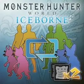 Character & Palico Edit Voucher: Two-Voucher Pack - MONSTER HUNTER: WORLD Xbox One & Series X|S (покупка на любой аккаунт / ключ) (США)