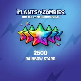 Plants vs. Zombies: Battle for Neighborville – 2000 (+500 Bonus) Rainbow Stars Xbox One & Series X|S (покупка на любой аккаунт) (США)