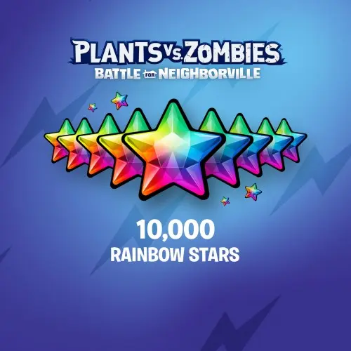 Plants vs. Zombies: Battle for Neighborville – 7500 (+2500 Bonus) Rainbow Stars Xbox One & Series X|S (покупка на любой аккаунт) (США)