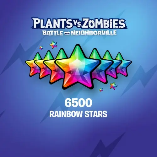 Plants vs. Zombies: Battle for Neighborville – 5000 (+1500 Bonus) Rainbow Stars Xbox One & Series X|S (покупка на любой аккаунт) (США)