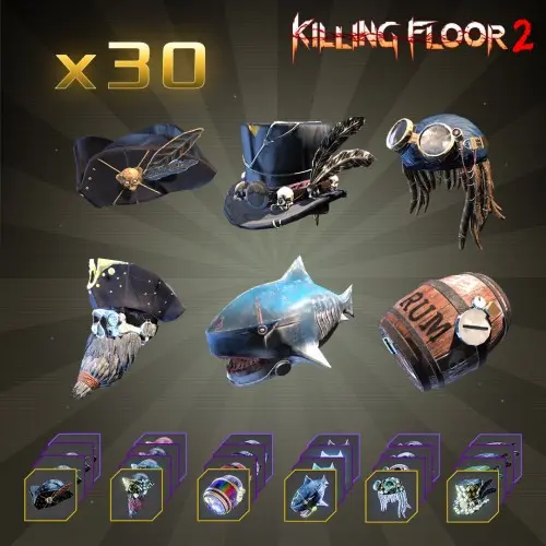 Space Pirate Full Gear Bundle - Killing Floor 2 Xbox One & Series X|S (покупка на любой аккаунт / ключ) (США)