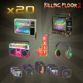 Retro Neon Gear Cosmetic Bundle - Killing Floor 2 Xbox One & Series X|S (покупка на любой аккаунт / ключ) (США)
