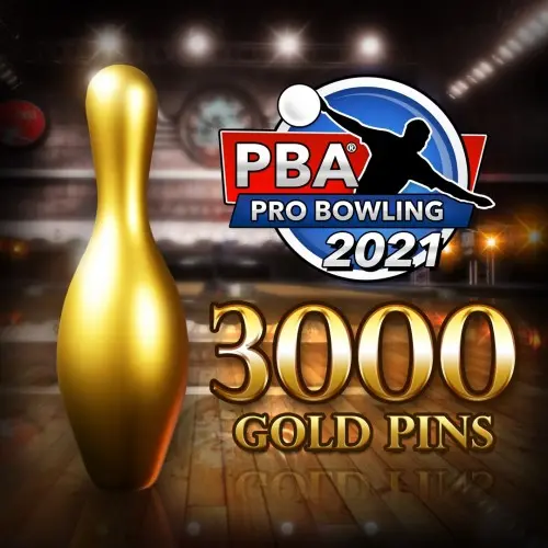 3,000 Gold Pins - PBA Pro Bowling 2021 Xbox One & Series X|S (покупка на любой аккаунт) (США)