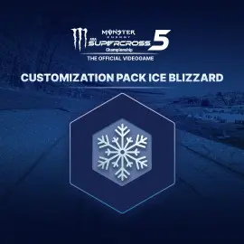 Monster Energy Supercross 5 - Customization Pack Ice Blizzard - Monster Energy Supercross - The Official Videogame 5 Xbox One & Series X|S (покупка на любой аккаунт / ключ) (США)