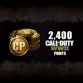 2,400 Call of Duty: WWII Points Xbox One & Series X|S (покупка на любой аккаунт) (США)